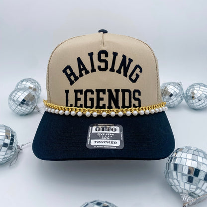Raising Legends V2 Funny Embroidered Trucker Hat – Ivy + Cloth