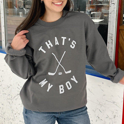 That's My Boy Hockey Funny Shirt & Sweatshirt – Ivy + Cloth