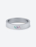 Sleek silver ring from Elevated Faith, perfect as Christian Jewelry for daily wear.