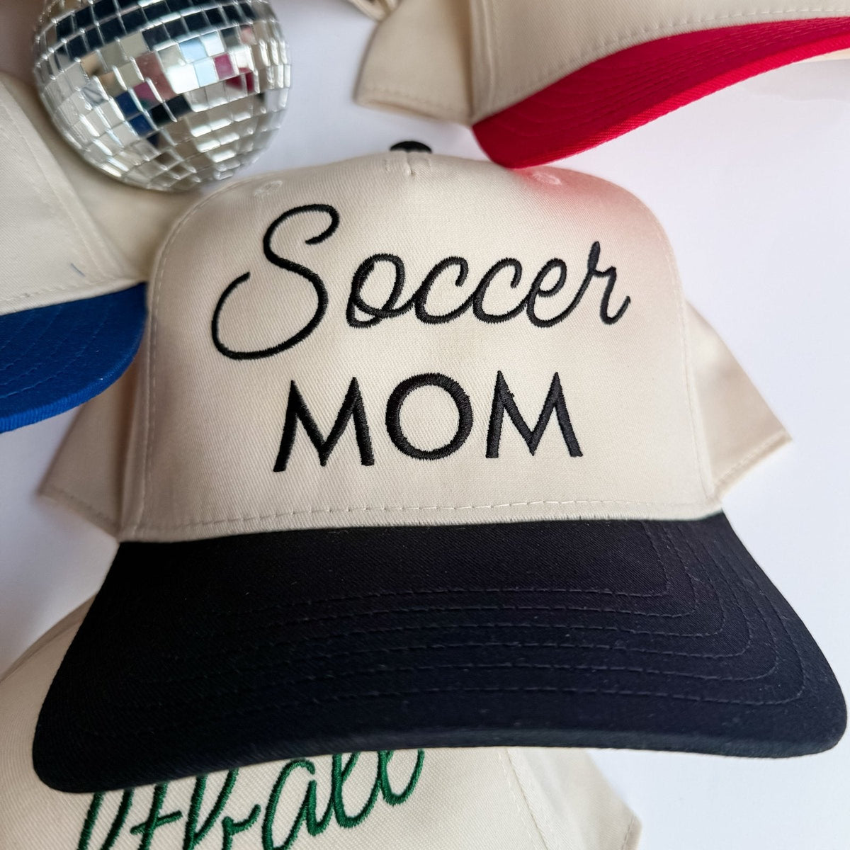 Soccer Mom Funny Embroidered Trucker Hat – Ivy + Cloth
