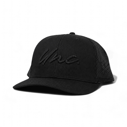 Unc Funny Embroidered Snapback Hat in Trucker Black – Ivy + Cloth