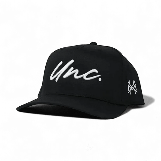Unc Funny Embroidered Snapback Hat in Retro Black – Ivy + Cloth