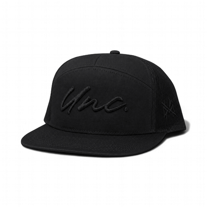 Unc Funny Embroidered Snapback Hat in 7 Panel Black – Ivy + Cloth