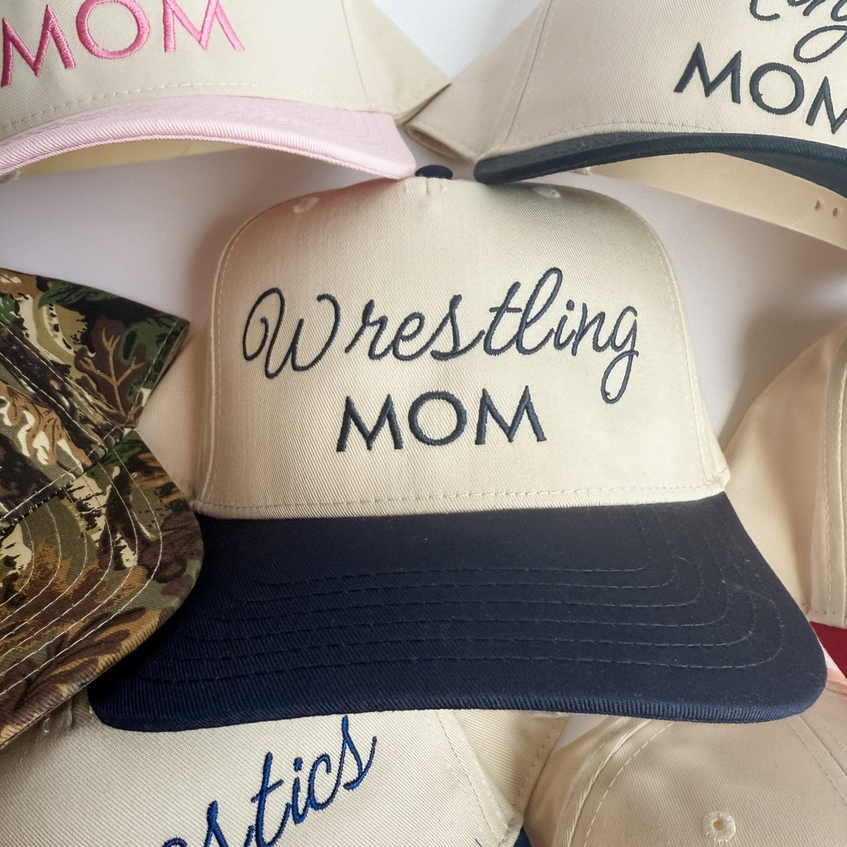 Wrestling Mom Funny Embroidered Trucker Hat – Ivy + Cloth