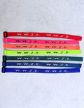 Colorful Christian Jewelry Bracelet from Elevated Faith featuring W Y D lettering in multiple vibrant styles